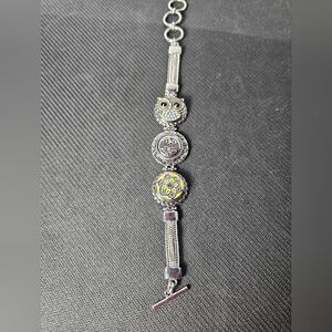 Magnolia and Vine Center Stage 3 Snap Bracelet With 3 Snaps